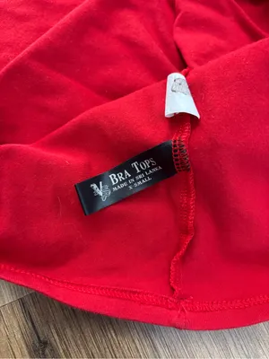 Victoria’s Secret Moda International Bra Top Halter Dress Red Y2K 2000’s Vintage thumbnail 5
