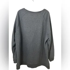Nike Blue Scoopneck Dallas Cowboy Star Graphic Sweatshirt thumbnail 2