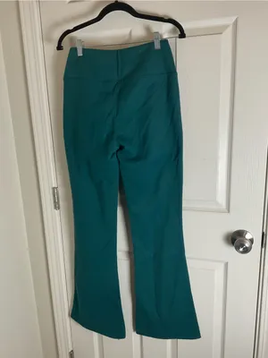 Refuge Athletics Teal Green Flare Pants / Leggings Size Medium thumbnail 6