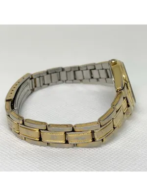 Vintage Jordache Ladies gold tone watch 25mm Quartz analog adjustable running thumbnail 5