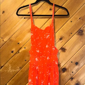 Free People Sweet in the Streets Floral Overalls Jumpsuit thumbnail 6