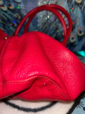 Tory Burch Hot Pink Leather Satchel with Detachable Strap thumbnail 12
