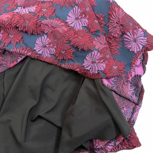 Nicole Miller Wildflowers Sweetheart Floral Jacquard Fit & Flare Dress Size 0 thumbnail 3