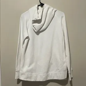 Lululemon White Cowl Neck Sweatshirt Pullover size 8 thumbnail 6