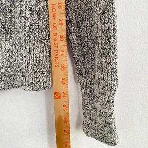 Free People Marled Knit Sweater Women Medium Relaxed Fit Crew‎ Neck Long Sleeve thumbnail 9