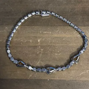 Vintage Rhinestone Tennis Bracelet thumbnail 3