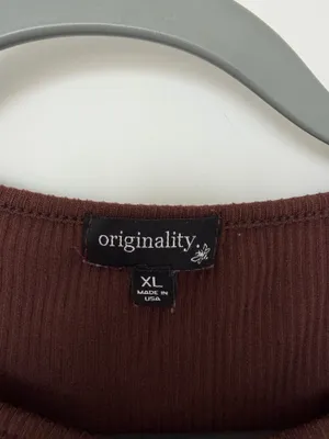 Cropped long sleeve Brown Size M thumbnail 3