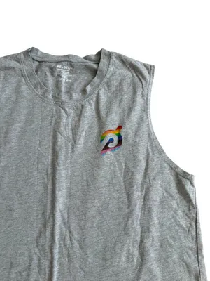 PELOTON Men’s Lead with Love Gray Tank Top Size Medium thumbnail 5