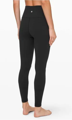 Lululemon Wunder Under High Rise 31” in Black thumbnail 1