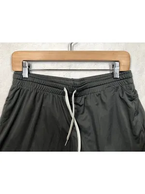 University of Wisconsin La Crosse Adidas Team Issued Knit Shorts Gray Women's S thumbnail 4