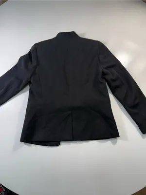 J. Crew Black Collarless Blazer thumbnail 8