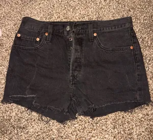 Levi’s Jean Shorts 501 Denim Black thumbnail 1