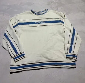 Taylor Swift Striped Midnights Crewneck Large thumbnail 1