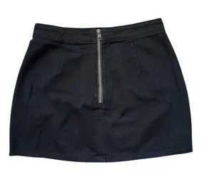 LIONESS Lola Black Denim Mini Skirt NEW Size 6 thumbnail 7