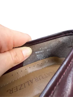 ✨ Naturalizer Flex Womens Size‎ 7.5 Narrow Leather Loafers Comfort Work Shoes ✨ thumbnail 8