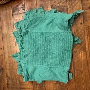 ANTHRO Ruffled‎ Strapless Top thumbnail 3