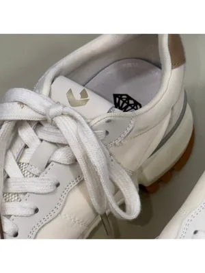 Necap Revela Chunky Platform Sneakers Women’s US 7.5 White Tan Casual Shoes thumbnail 7