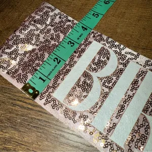 Rose Pink Sequins Glitter 'Birthday Girl' Sash thumbnail 8