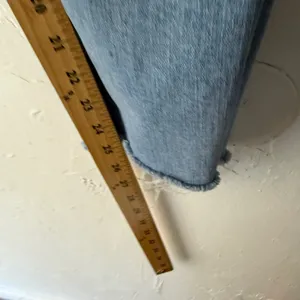 OAT New York Jeans Womens Size 10/30 Light Wash Denim Cropped‎ Raw Hem thumbnail 6