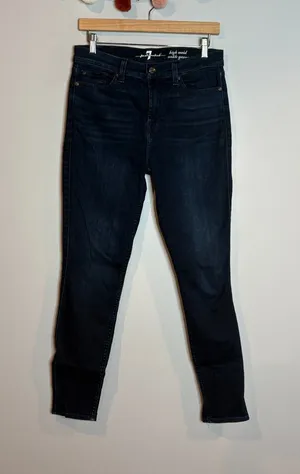 7 For All Mankind High Waist Ankle Gwenevere jeans thumbnail 1