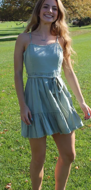 Green Altard state mini dress #onlywornonce thumbnail 1