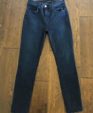 Dark Wash Skinny Jeans Size 25 thumbnail 2