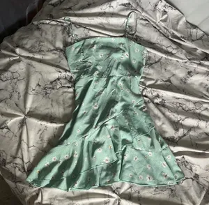 Altar’d State Mint Green Mini Dress  thumbnail 1