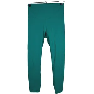 Lululemon Wunder Train High Rise Leggings 24" Green Size 6 Gym Pilates Yoga thumbnail 2