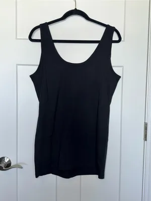 NWT Black Maurice’s Solid Tank thumbnail 2