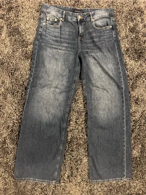 🌸Aeropostale Wide Leg High Rise Baggy Jeans Size 8r🌸 thumbnail 4