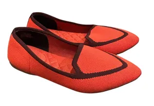 Birdies the Blackbird Orange Pointed Toe Flat - size 8.5 thumbnail 1