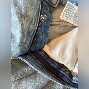 NWT Madewell curvy vintage jeans wide leg cropped 24 broken zipper needs replace thumbnail 13