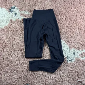 OFFLINE By Aerie Real Me High Waisted Crossover Legging Black Size XXS thumbnail 8