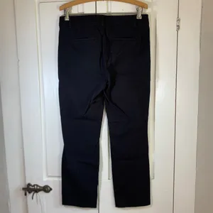 AYR The‎ Future Black Cotton Stretch Straight Leg Pants E2430 Size 29 Minimalist thumbnail 2