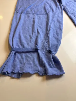 FREE PEOPLE Intimately‎ - Organic Cotton Blue Lounge Pants Size SP thumbnail 9