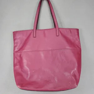 Coach Legacy Tote Women L Pink Leather Turnlock Tassel Shoulder Bag 26461 thumbnail 5