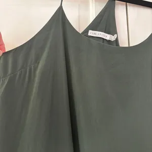 Pink Stitch Forest Green High‎ Low Hem Midi Dress Maxi Flowy Size 2 EU 34 AUS 6 thumbnail 6