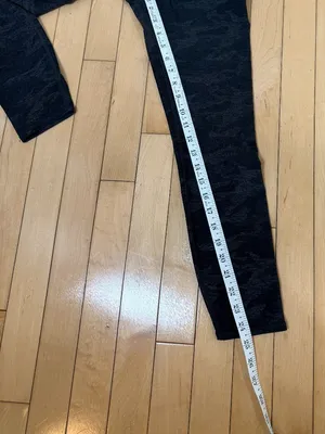 Vuori Clean Elevation Leggings Charcoal Black Camouflage Print Size thumbnail 4