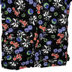 Landau Halloween Scrub‎ Shirt thumbnail 3
