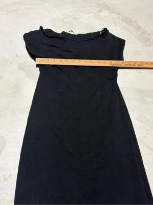 Zara Black Slim fit midi maxi Dress elegant medium thumbnail 3