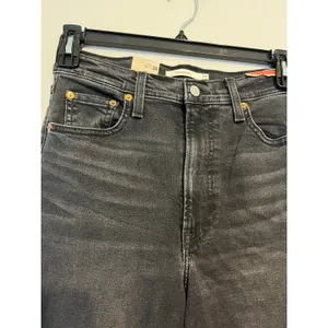 Levi’s Ribcage Bell Flare Leg Jeans in Black Size 39x32 NWT! thumbnail 5