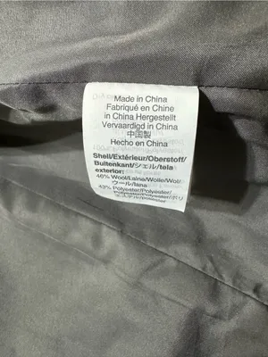 J. Crew Gray Stand Collar Wool-Blend Pea Coat thumbnail 8