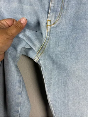 Anthropologie Pilcro Light Blue Embroidered ankle Jeans - SZ:30 thumbnail 6