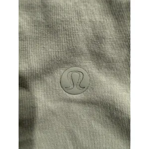 Lululemon Back in Action Long Sleeve Shirt Sage Green‎ Relaxed Fit Size 10 flaw thumbnail 6