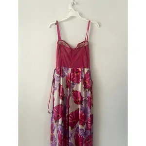 Katie May Revolve Floral Tink Jumpsuit Sleeveless Magenta Poppy Size S thumbnail 6