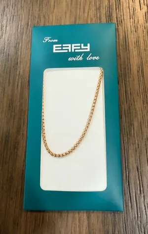 Effy Rose Gold Chain Necklace thumbnail 1