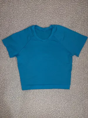 Lululemon Swiftly Tech Cropped Short Sleeve thumbnail 3