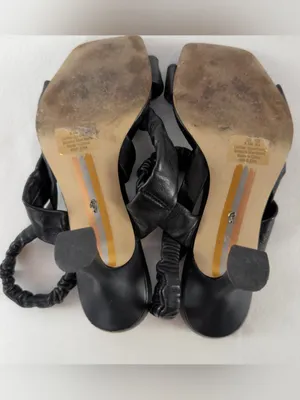 Revolve Sam Edelman Marlena Square Toe Quilted Sandal in Black Size 8.5 thumbnail 8