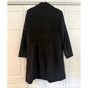 Anne Klein wool cashmere blend notch collar peacoat XL/16 thumbnail 4