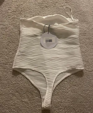 Princess Polly Bodysuit White thumbnail 2